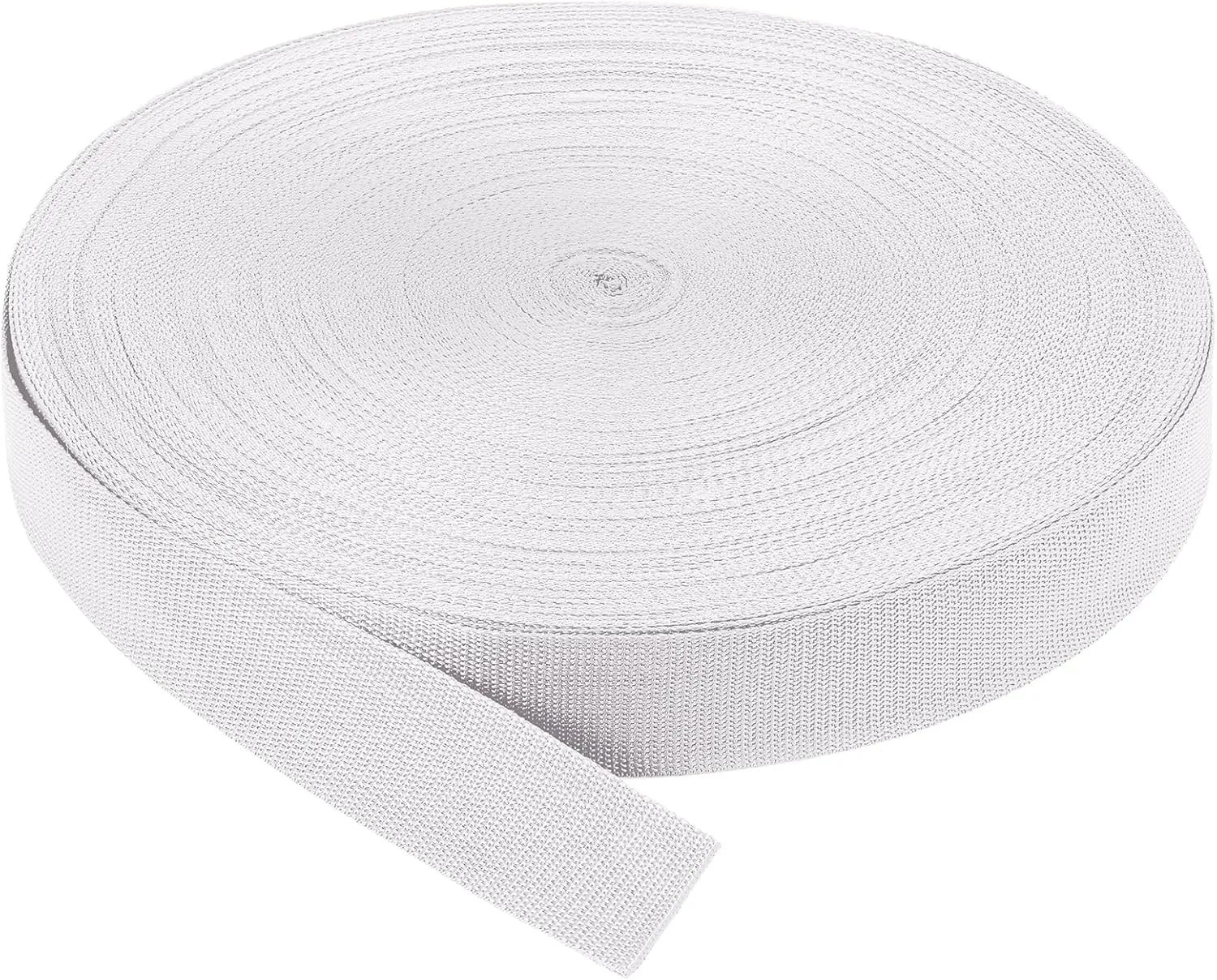 110 Yards Webbing 2 Inch Heavyweight Polypropylene Webbing Strap Fabric Flat Rope Strap Heavy Duty Poly for Gear Repairing DIY Craft