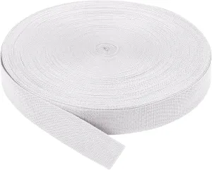 110 Yards Webbing 2 Inch Heavyweight Polypropylene Webbing Strap Fabric Flat Rope Strap Heavy Duty Poly for Gear Repairing DIY Craft