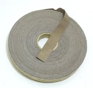 3/4" Flat, Pig Suede Stripping, in Taupe (3 yards) 0750NP6  trim tape; edge binding; leather tape
