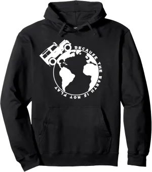 4x4 T Shirt Earth Rover Pullover Hoodie