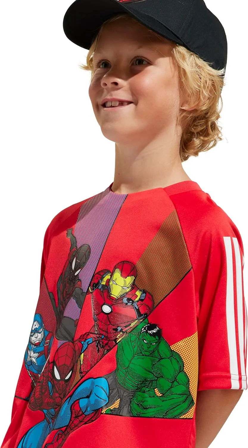 adidas Boys' Marvel Spider-Man T-Shirt