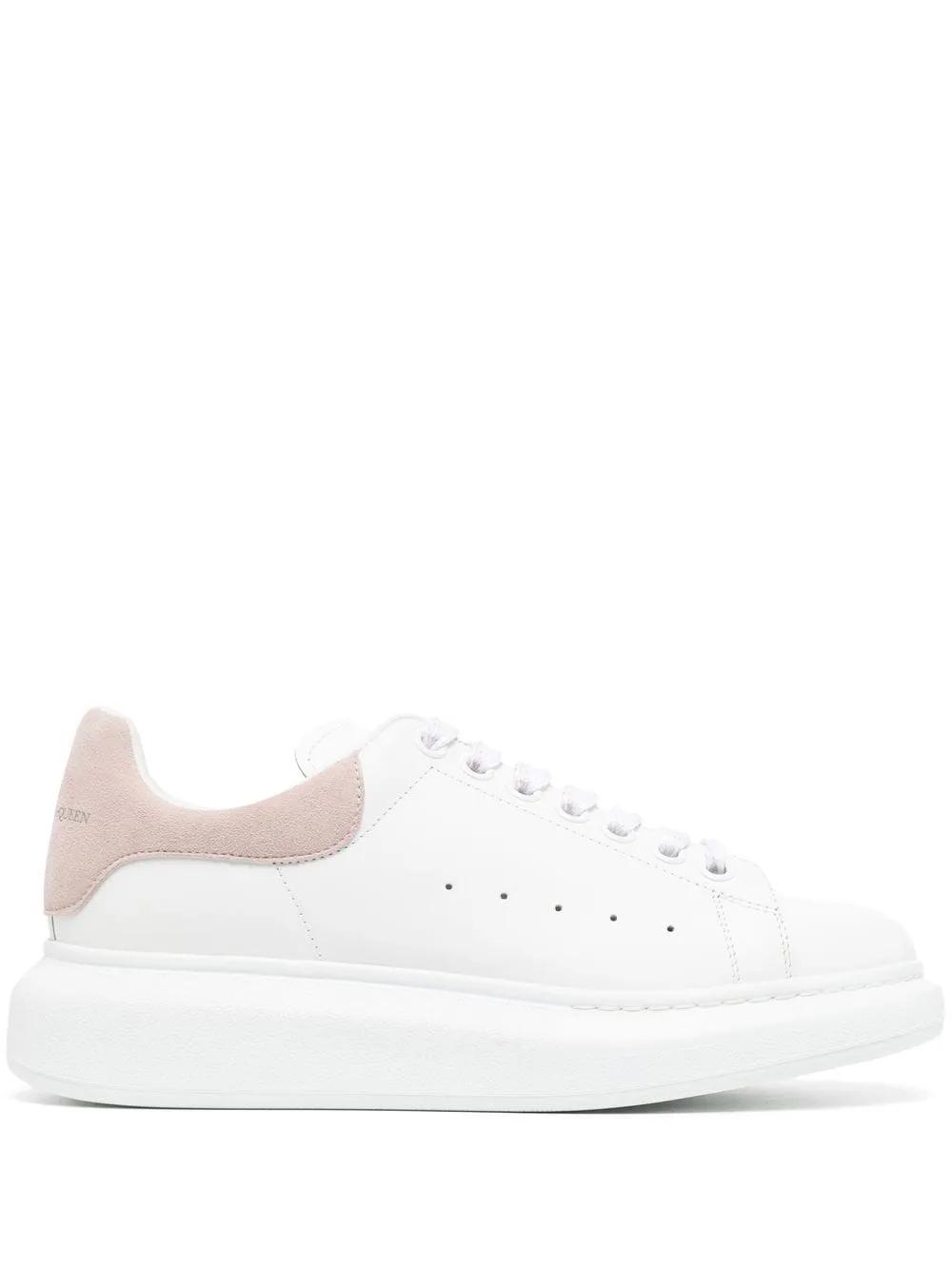 Alexander McQueen oversized sole leather sneakers