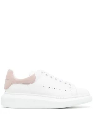 Alexander McQueen oversized sole leather sneakers