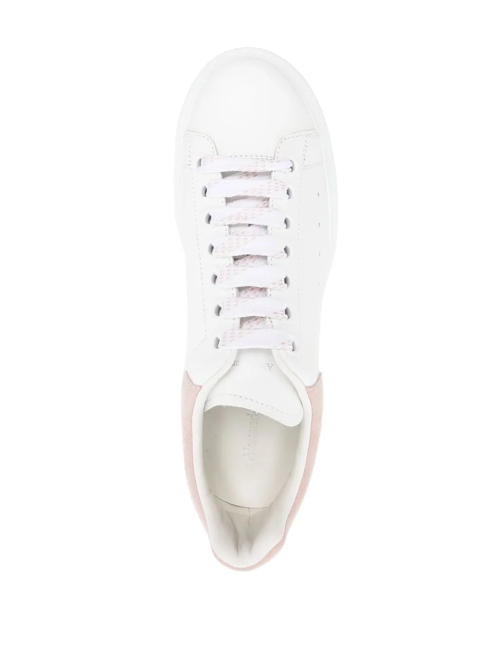 Alexander McQueen oversized sole leather sneakers
