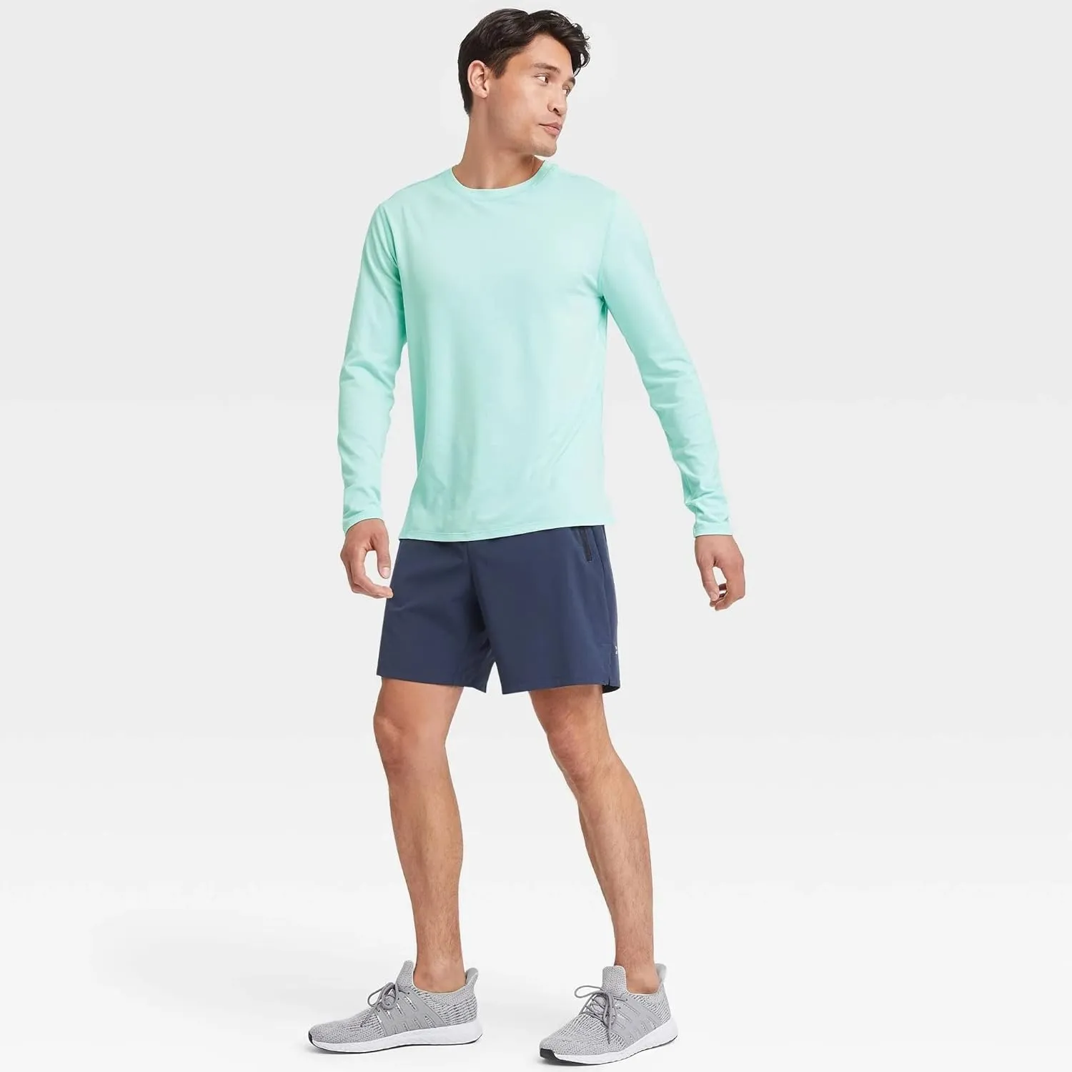 All in Motion Men's Long Sleeve Performance T-Shirt -