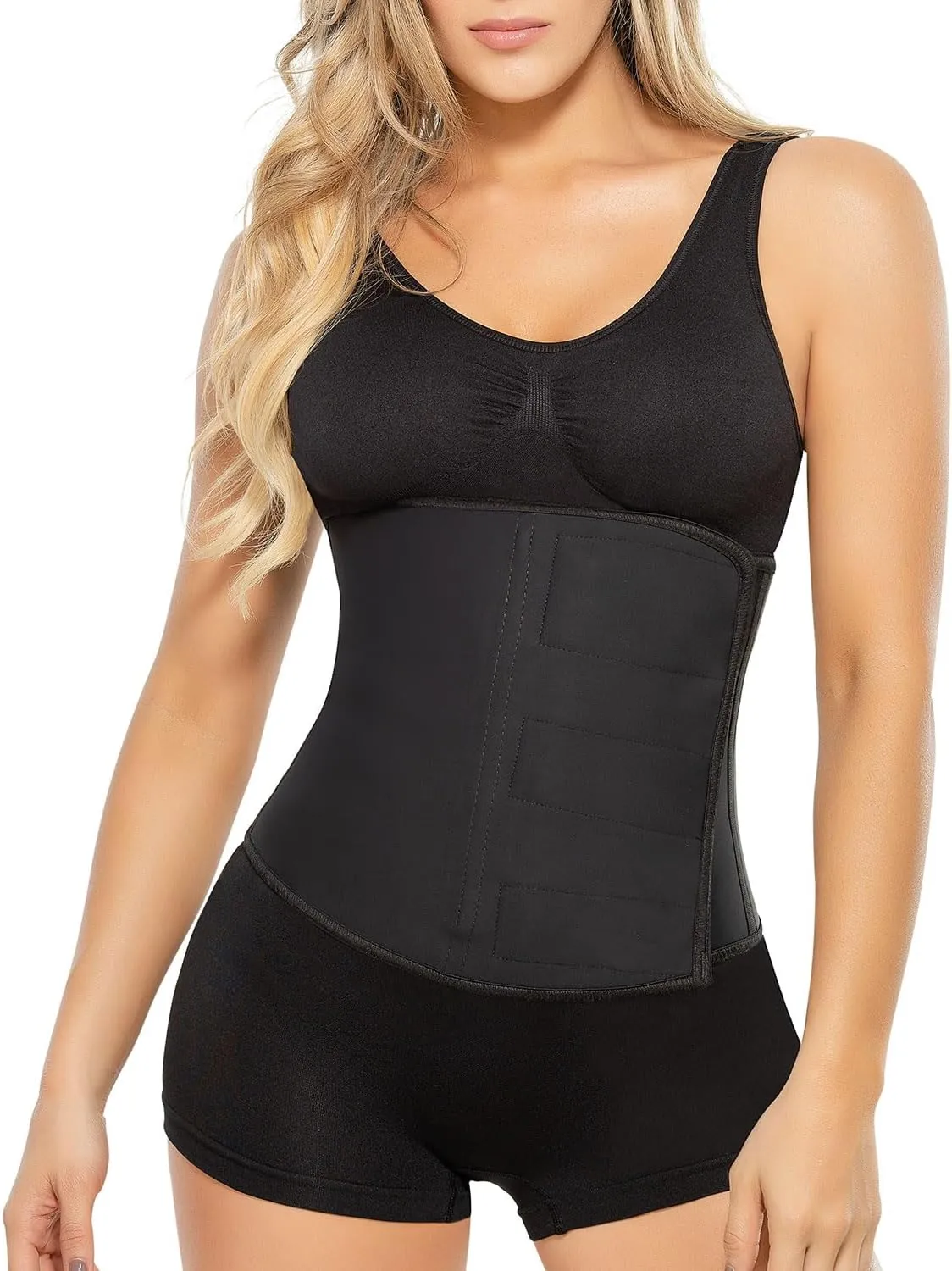 Ann Chery 2057 Sport Waist Cincher for Women | Colombian Latex Waist Trainer with Adjustable Velcro | High Compression Fit