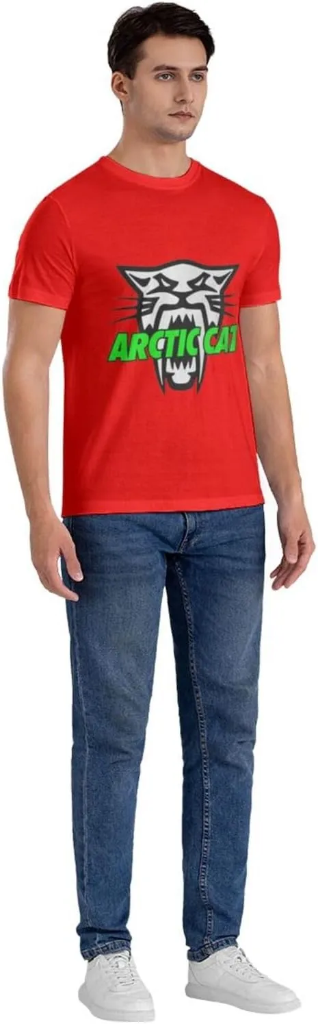 Arctic Cat Cotton Trend Round Neck T-Shirt Men's T-Shirt
