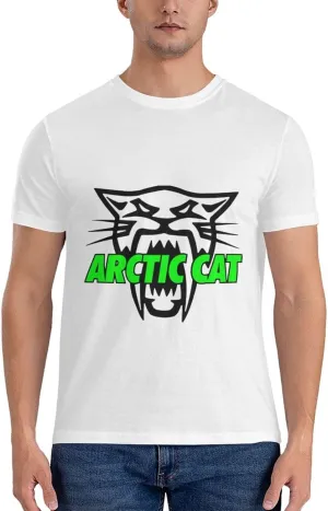 Arctic Cat Cotton Trend Round Neck T-Shirt Men's T-Shirt