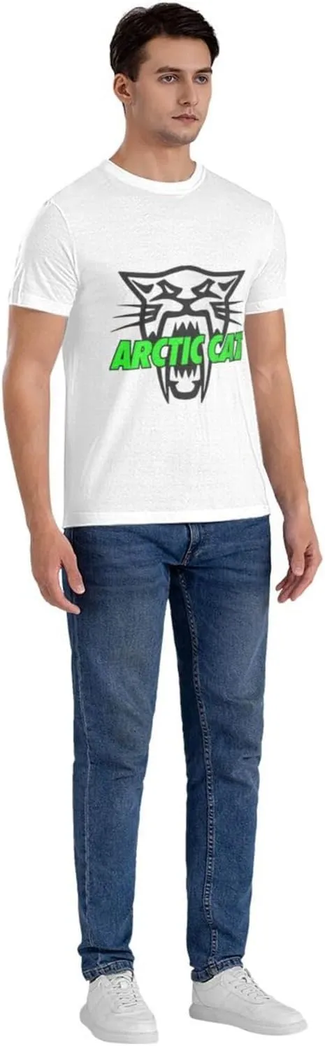 Arctic Cat Cotton Trend Round Neck T-Shirt Men's T-Shirt
