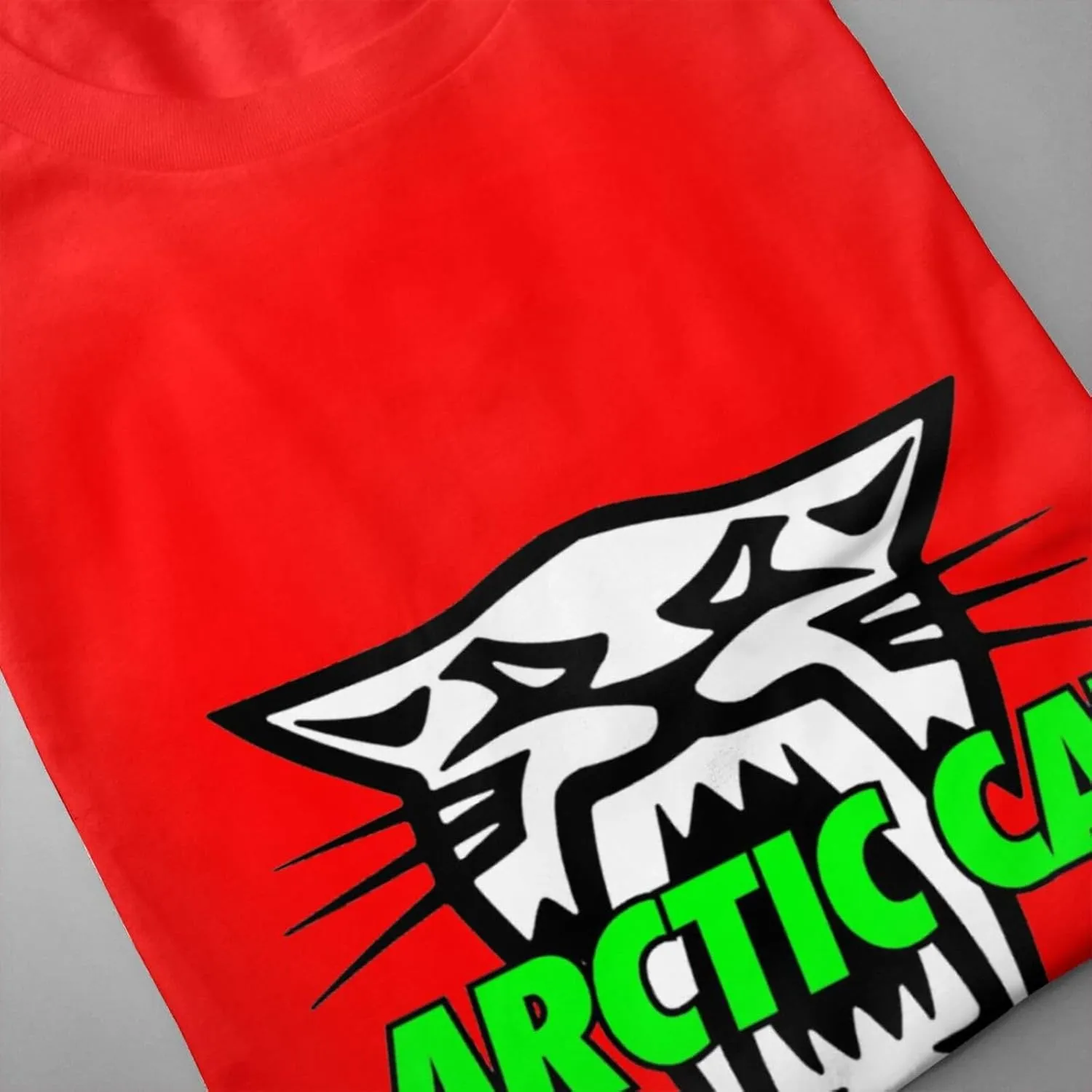 Arctic Cat Cotton Trend Round Neck T-Shirt Men's T-Shirt