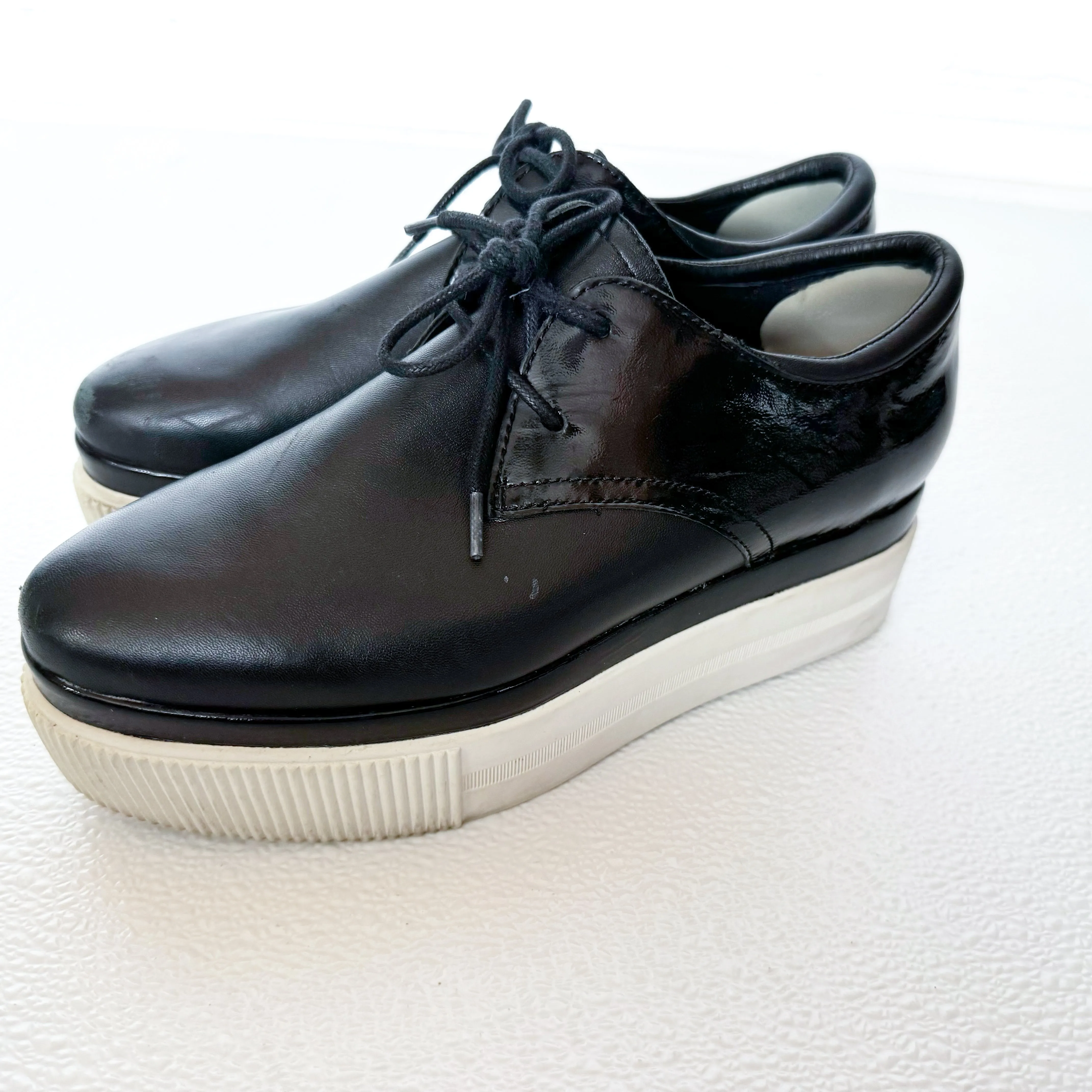 Ash Brand Platform Oxford Lace Up Shoes