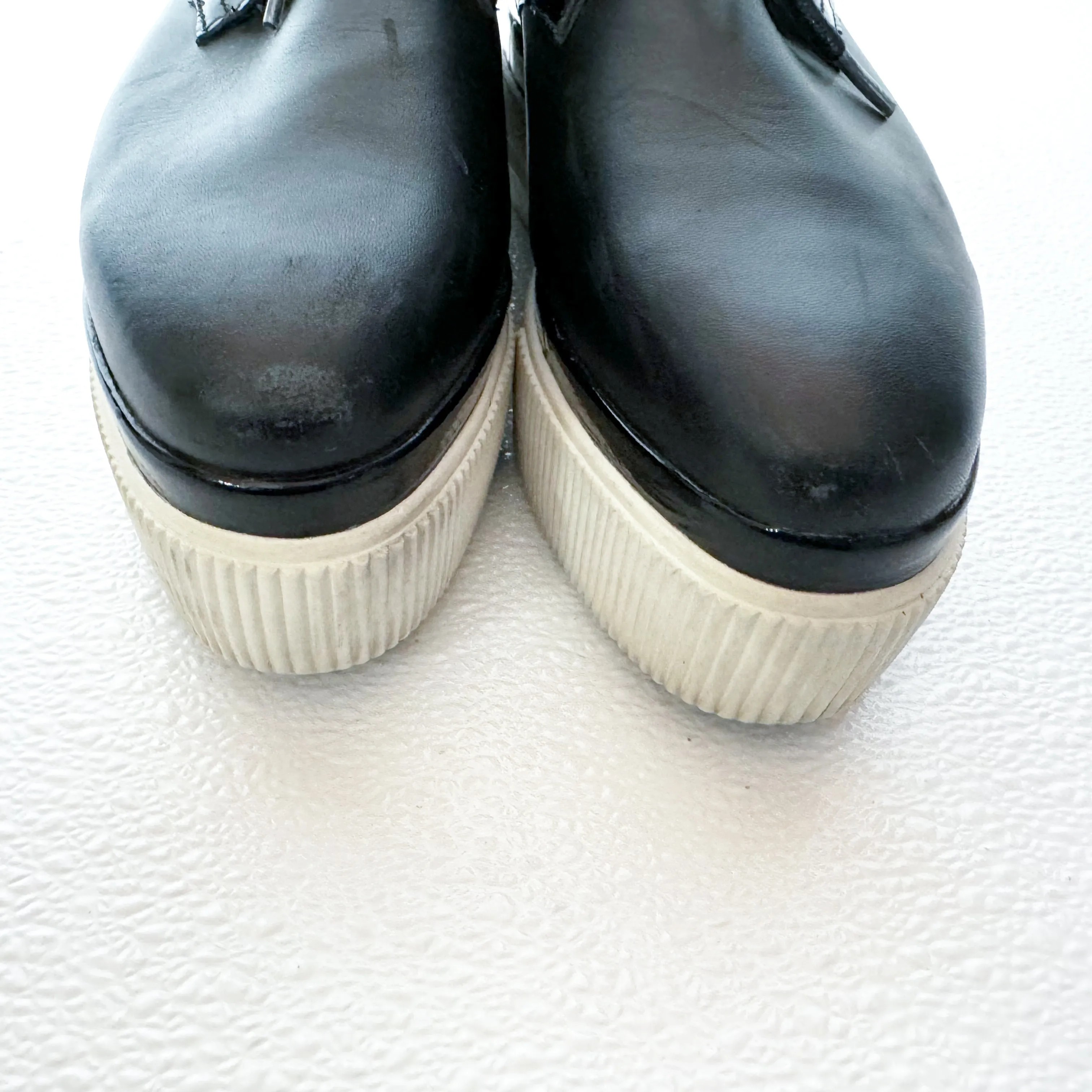 Ash Brand Platform Oxford Lace Up Shoes