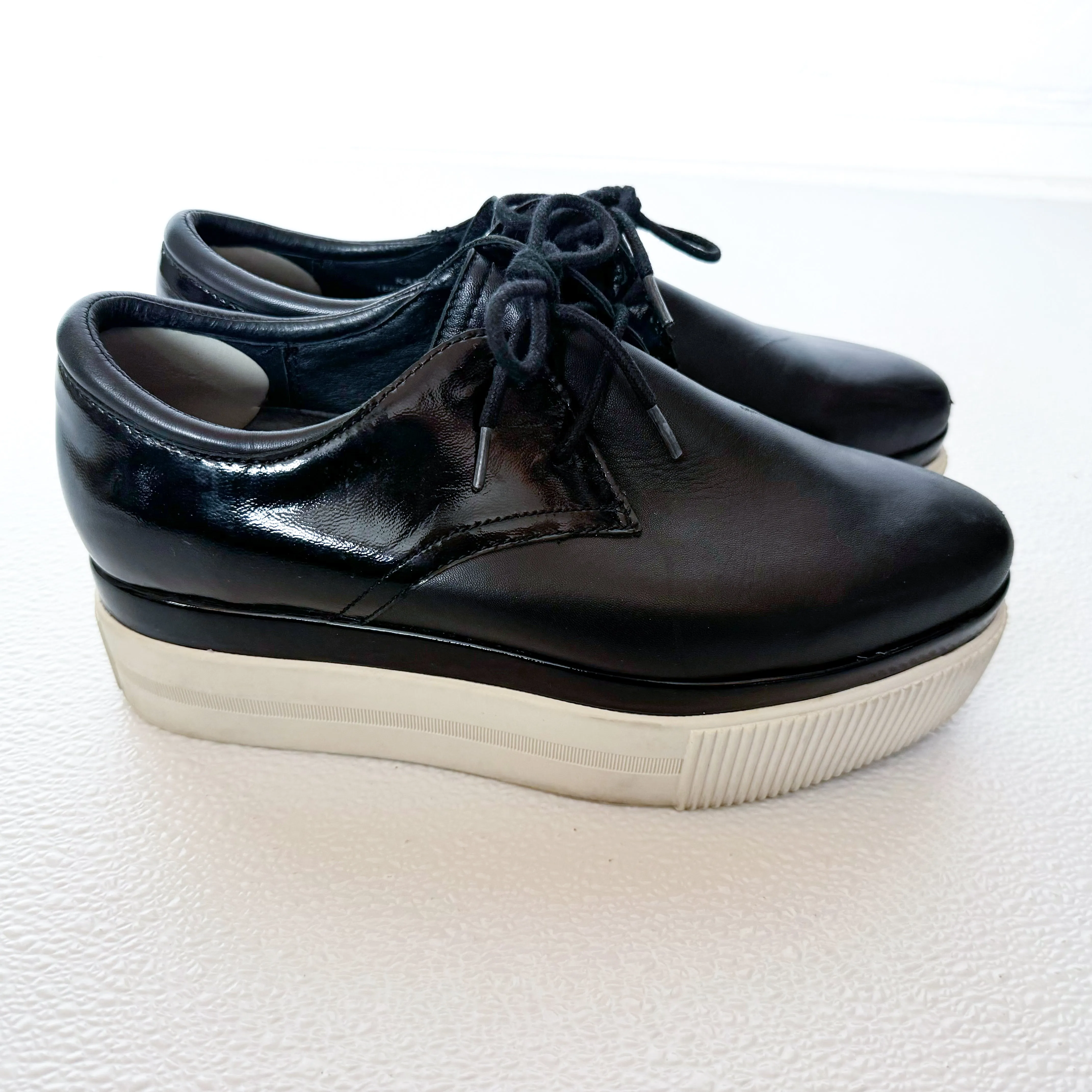 Ash Brand Platform Oxford Lace Up Shoes
