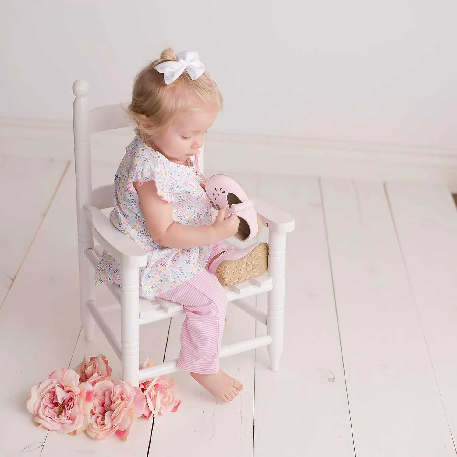 Baby Deer Unisex-Child Mary Jane T Strap Flat