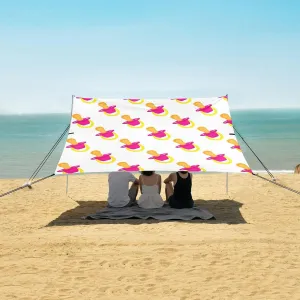 Baby Nipples Pacifier Beach Camping Tent Sun Shelter for Whole Family, Beach Shade Canopy with UPF50  UV Protection,Easy Set Up and Carry,Outdoor Shade for Trips, Fishing, Backyard Fun Picnics