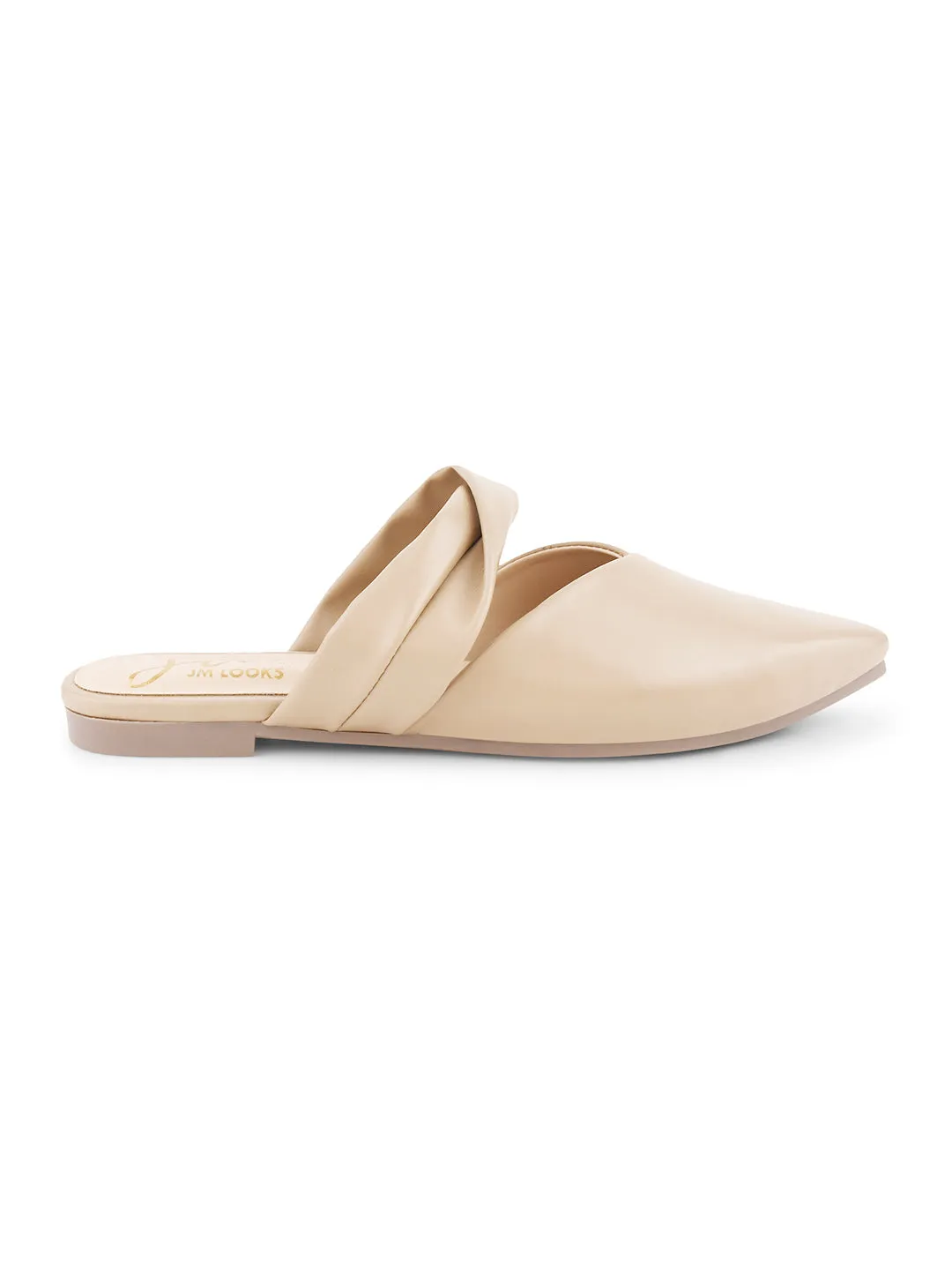 Backopen Strapped Bellie Flat Sandal