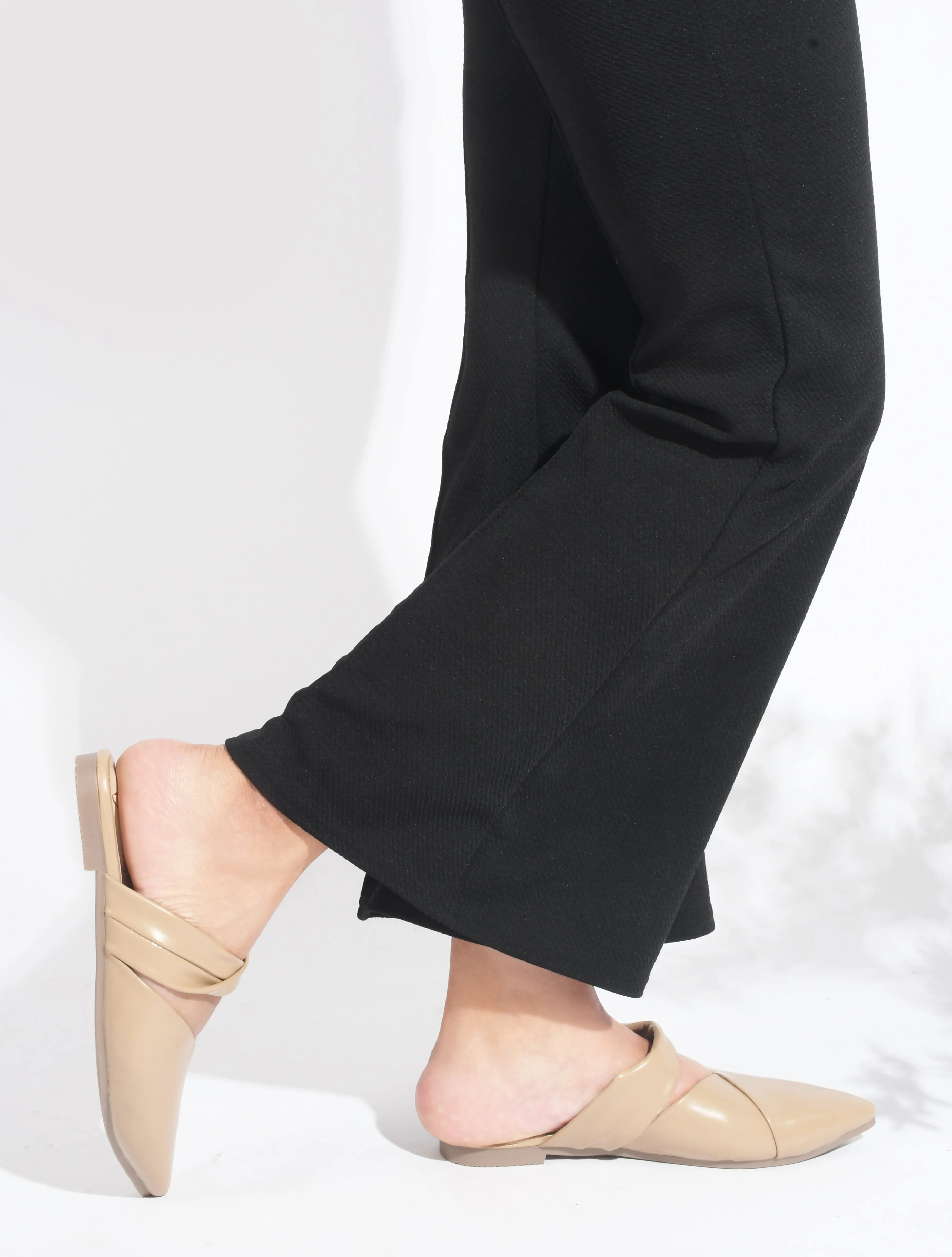 Backopen Strapped Bellie Flat Sandal