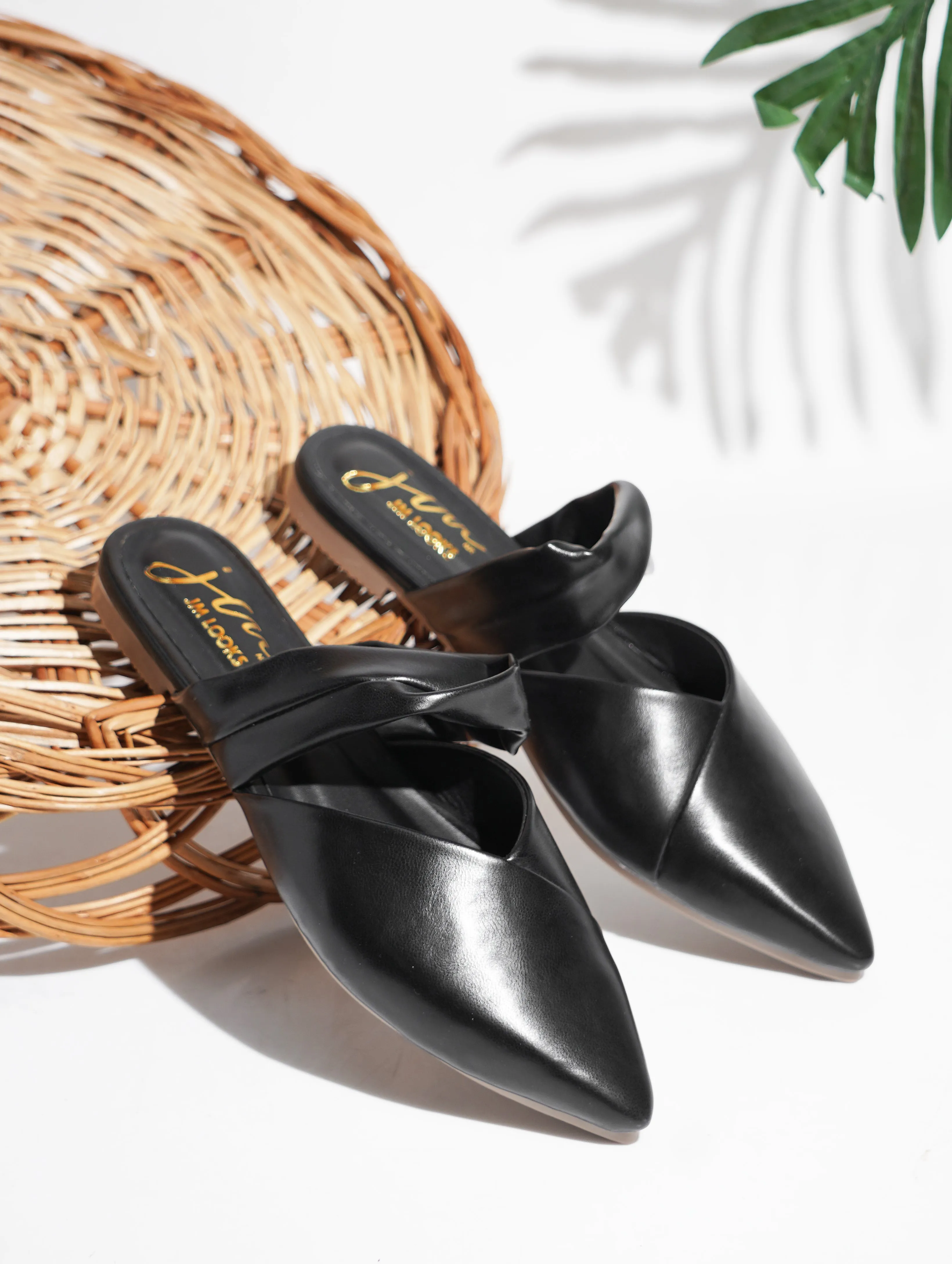 Backopen Strapped Bellie Flat Sandal