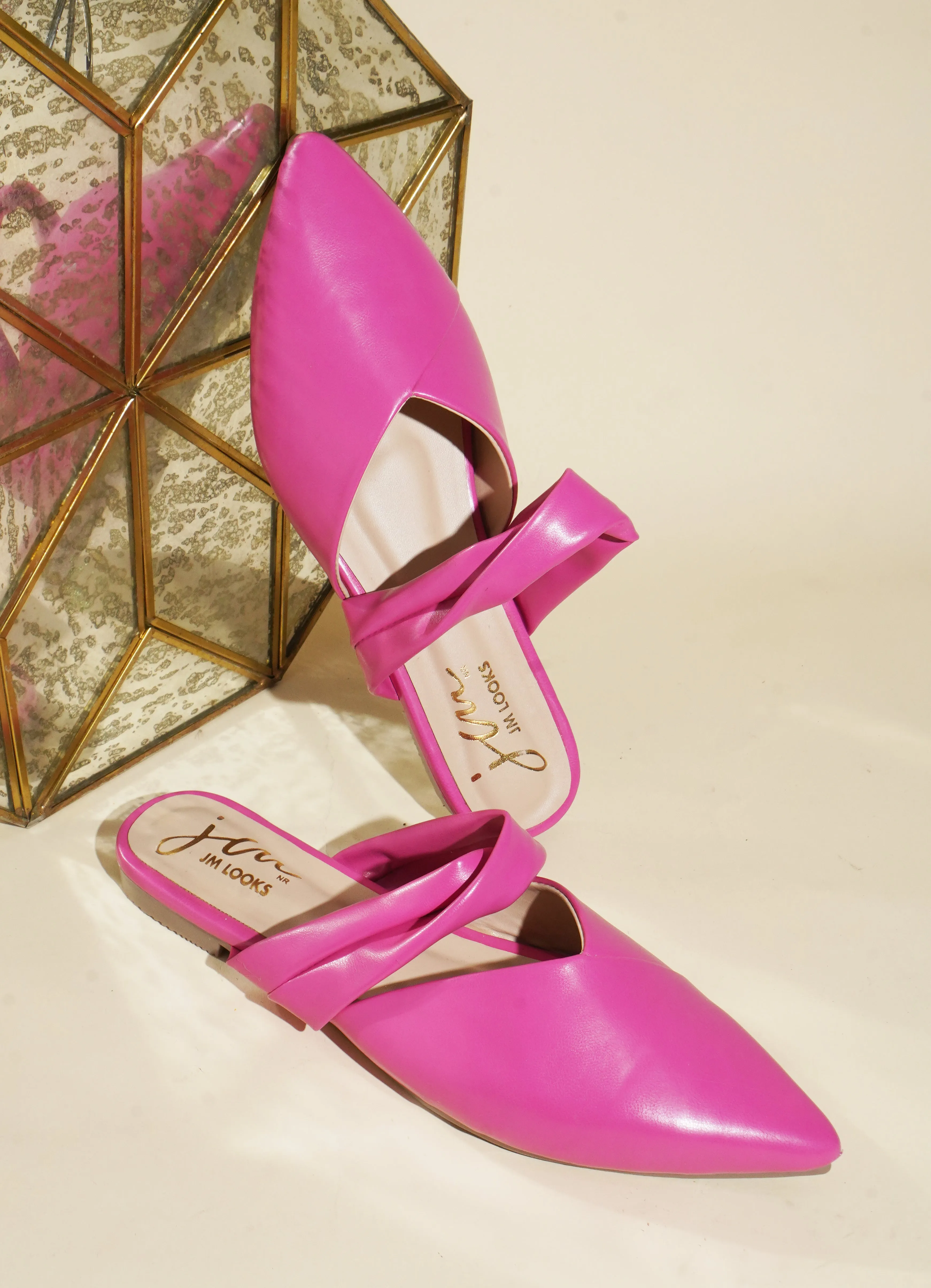 Backopen Strapped Bellie Flat Sandal