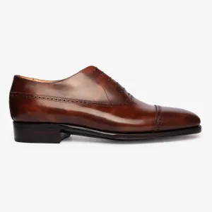 Balmoral Oxford - Brown Museum Calf - Zip Last
