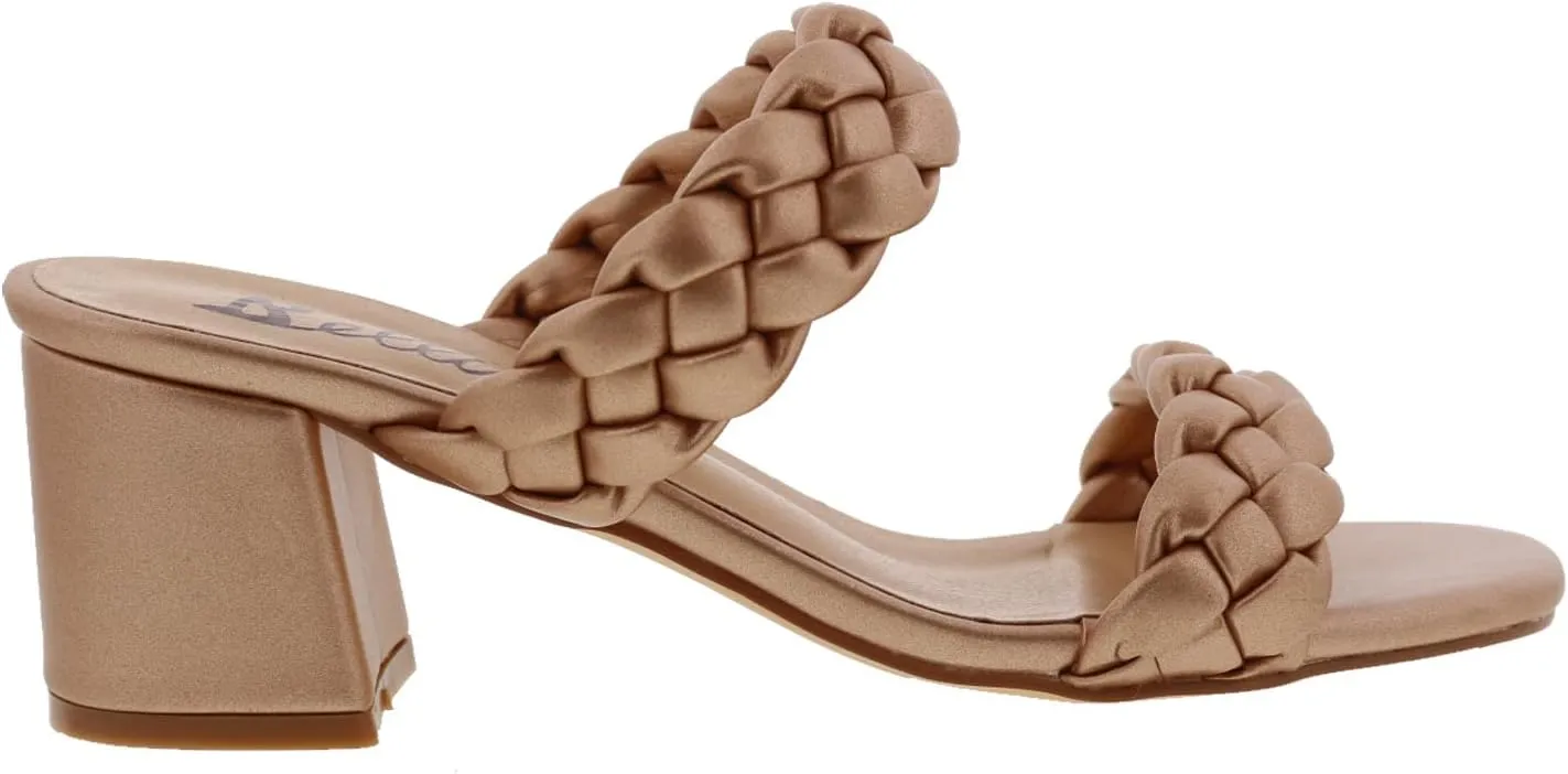 Bellini Fuss Women's Chunky Heel Mule Sandal