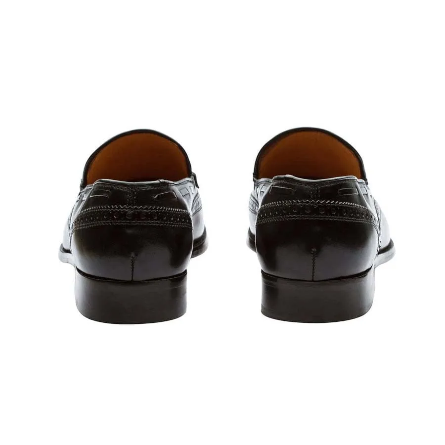 Black Kiltie Tassel Loafer