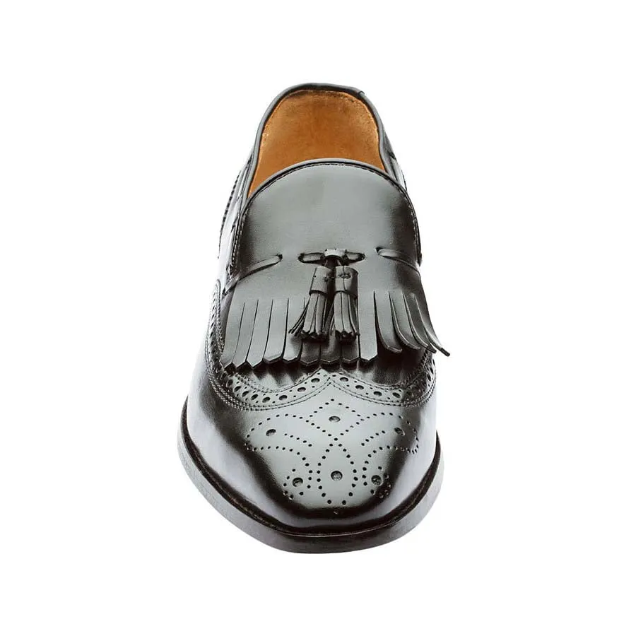 Black Kiltie Tassel Loafer