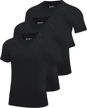 Blueleaf Boys Compression Shirt Short Sleeve Youth Basketball Football Undershirt Kids Quick Dry Athletic Base Layer T-Shirt