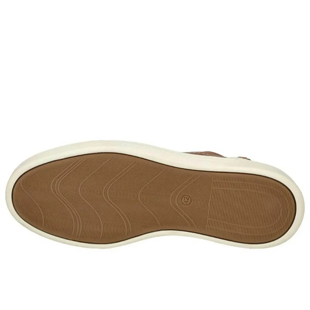 Bullboxer leather trainer LT0020101-COGNAC