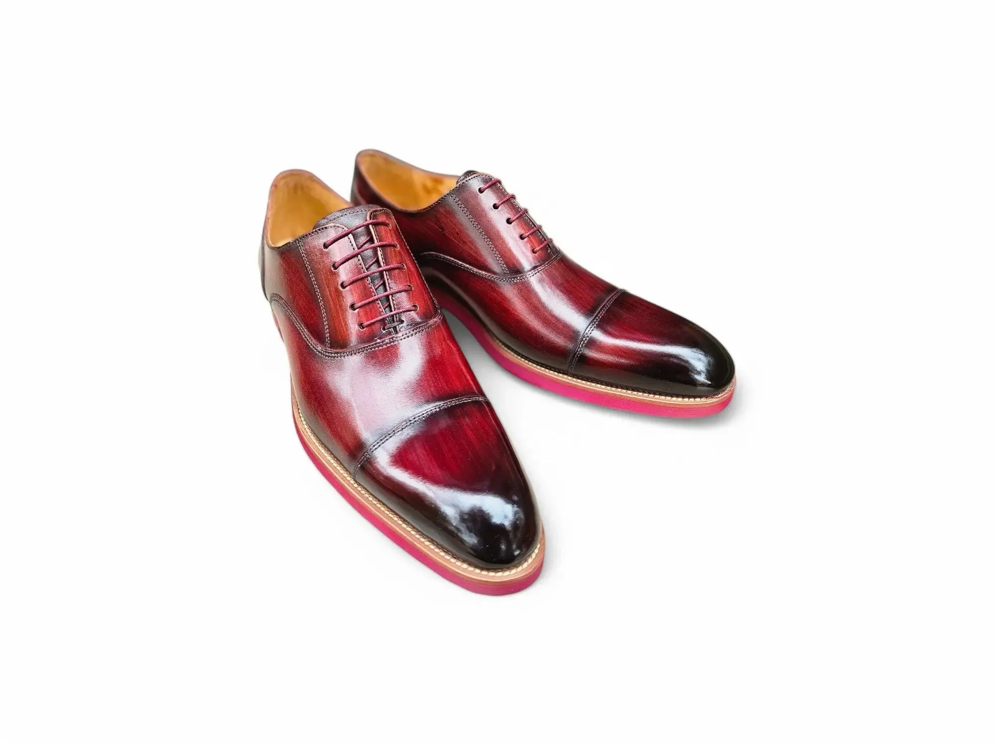 Burnished Cap Toe Oxford