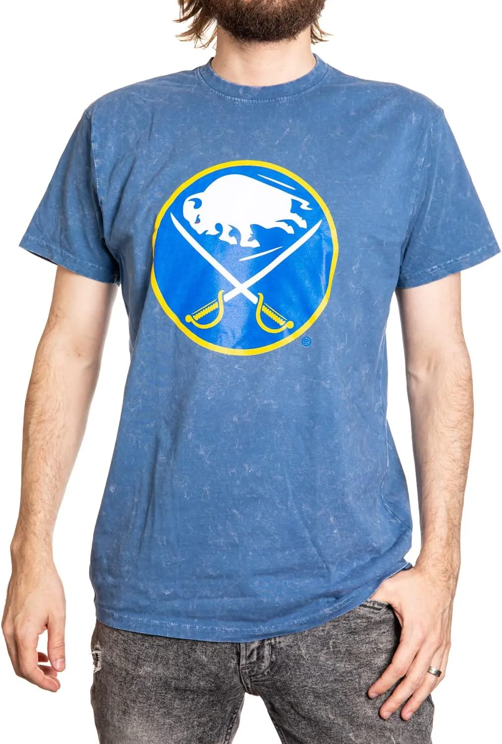 Calhoun NHL Surf & Skate Men's Garment Dyed Vintage T-Shirt
