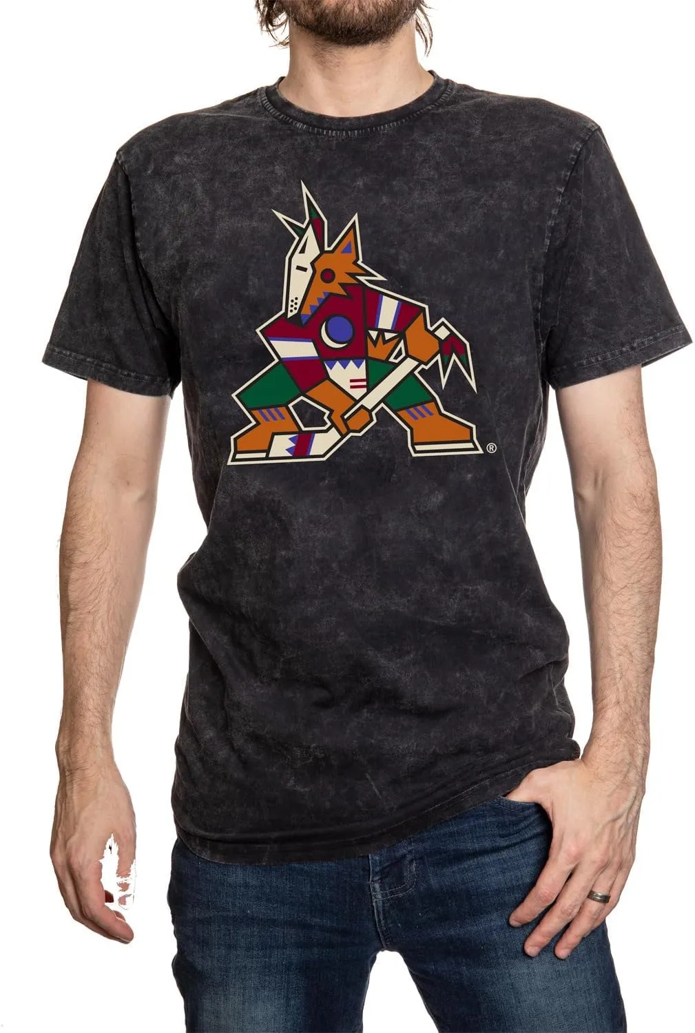 Calhoun NHL Surf & Skate Men's Garment Dyed Vintage T-Shirt
