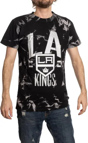 Calhoun Surf & Skate NHL Mens Crystal Tie Dye Short Sleeve T-Shirt - The Sunset Collection