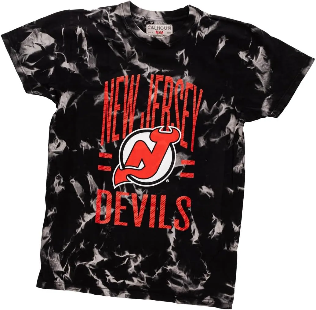 Calhoun Surf & Skate NHL Mens Crystal Tie Dye Short Sleeve T-Shirt - The Sunset Collection