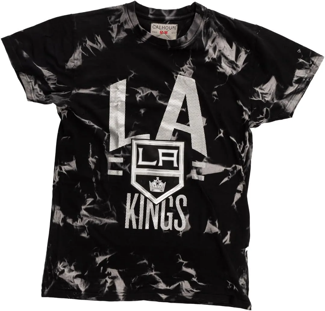Calhoun Surf & Skate NHL Mens Crystal Tie Dye Short Sleeve T-Shirt - The Sunset Collection
