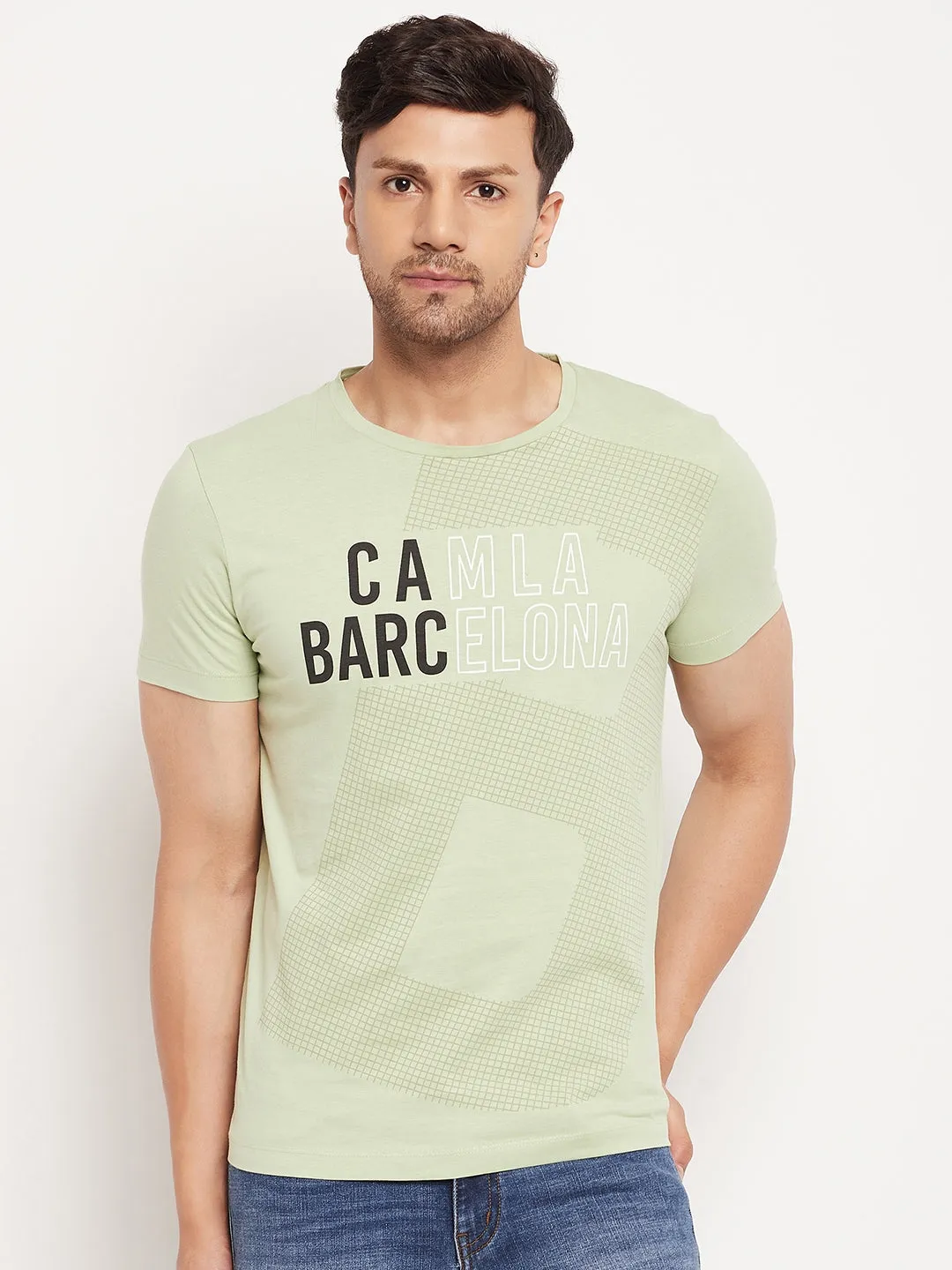 Camla Grey T-Shirt For Men