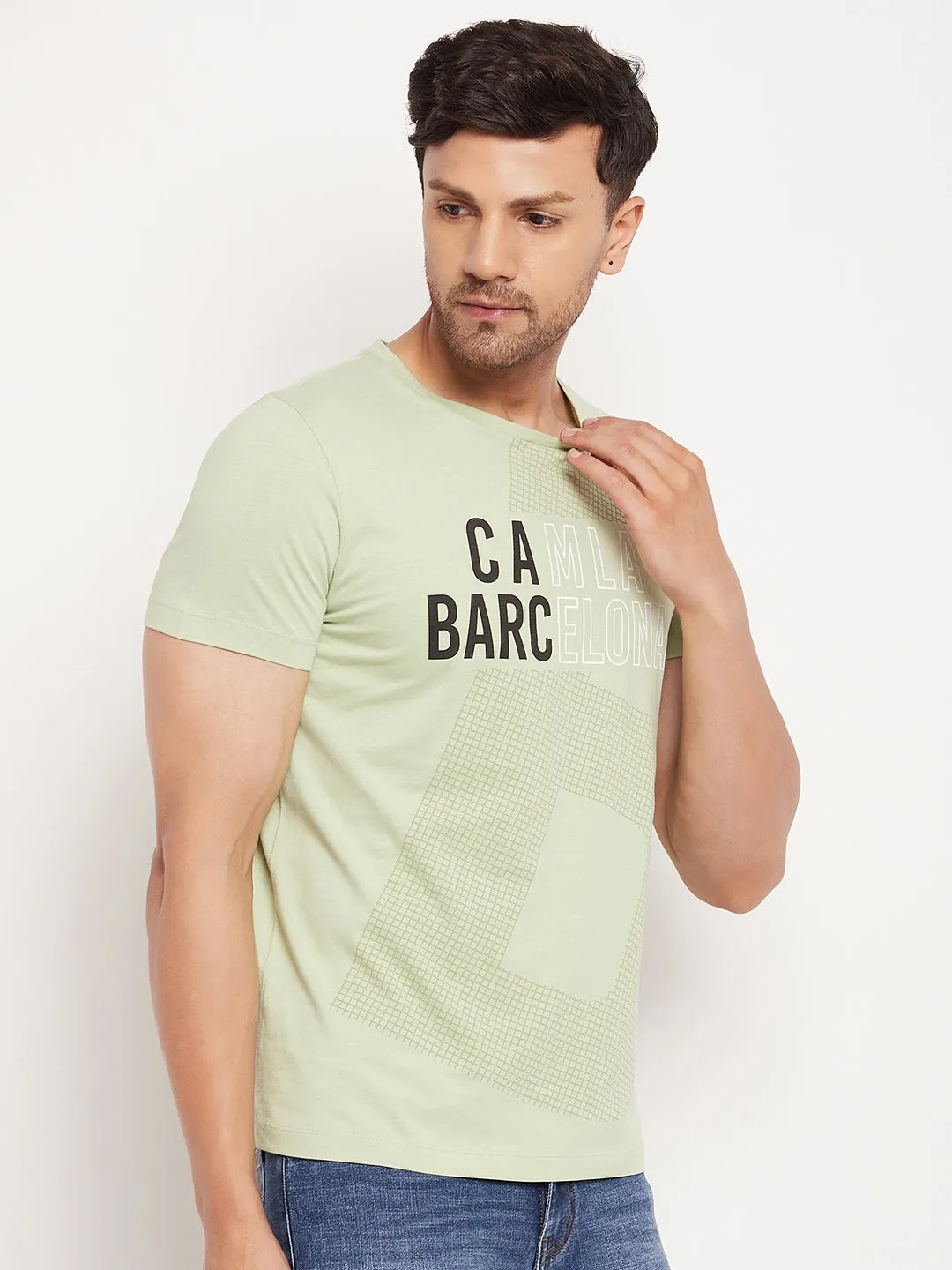 Camla Grey T-Shirt For Men