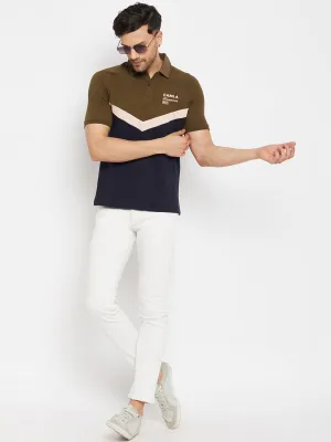 Camla Olive T- Shirt For Men