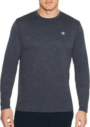 Champion Men's Double Dry Heather Long Sleeve T-Shirt