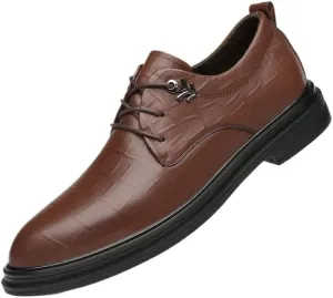 Comfortable Business Oxford Shoes for Men – Soft Leather Lace-Up Formal Dress Shoes
