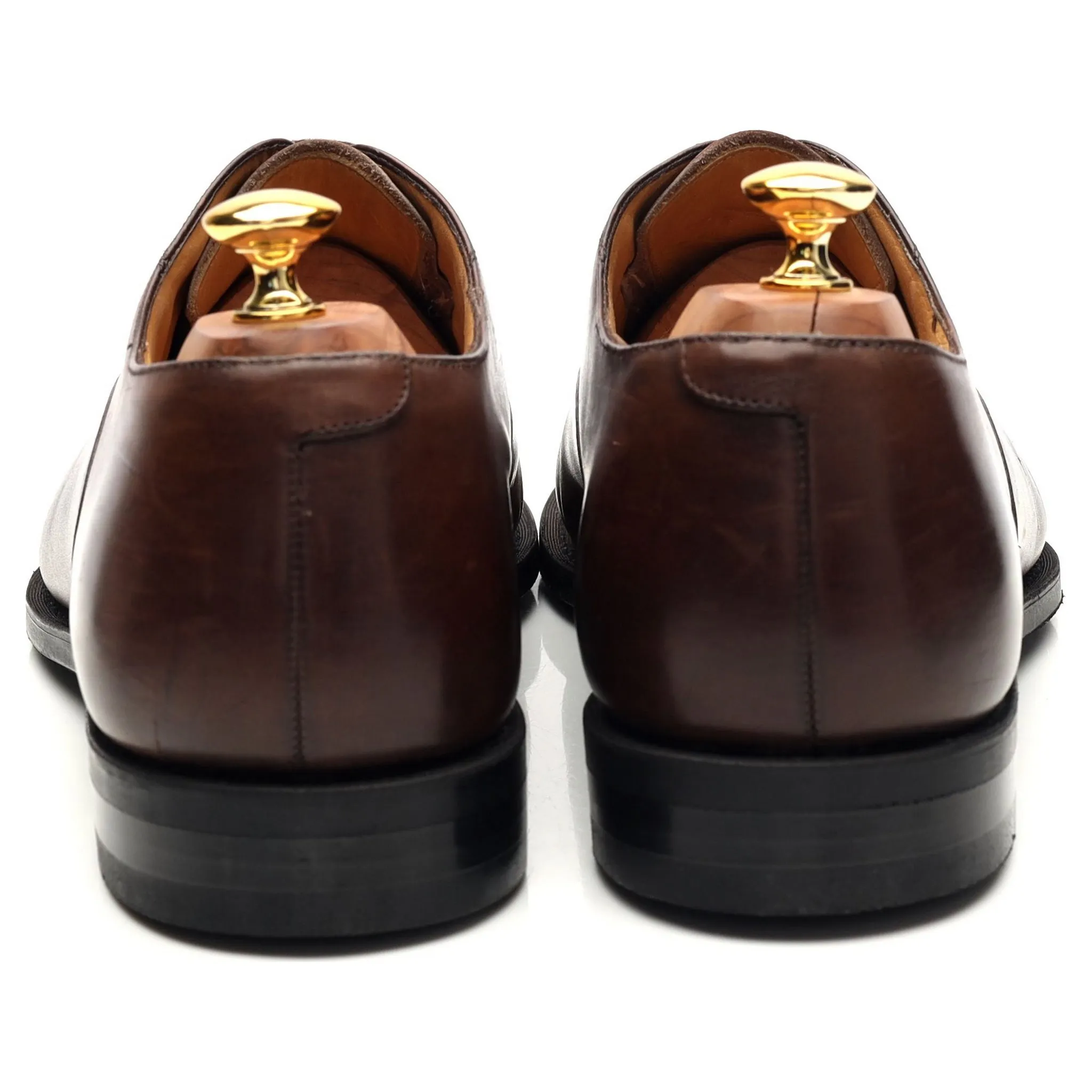 'Coppice' Brown Leather Oxford UK 11 F