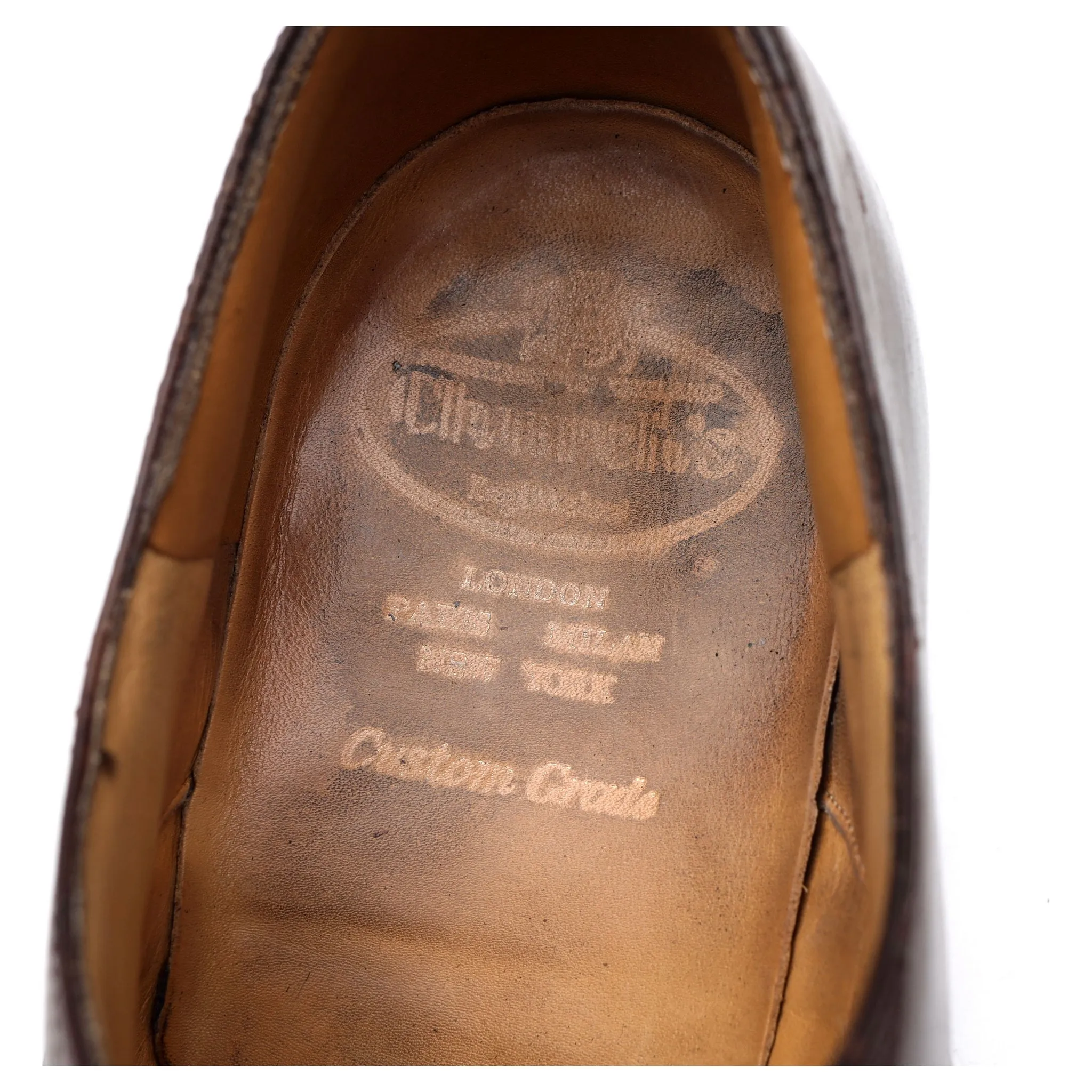'Coppice' Brown Leather Oxford UK 11 F