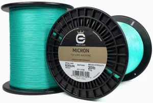 Cortland Fly Line Backing, Micron, 20lb / 250yds, Seafoam