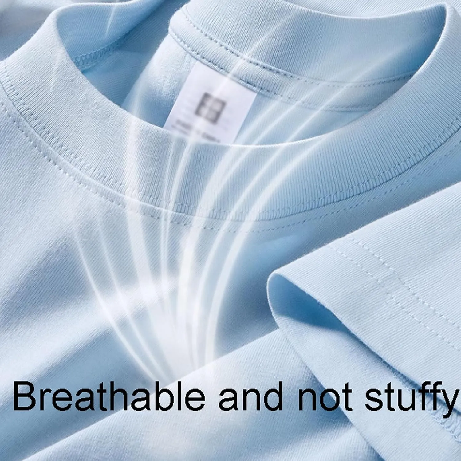 Cotton T-Shirts Womens T Shirts Plain Tops T Shirt for Men Crew Neck Tshirts Lay-Flat Collar Tshirts Classic S - 4XL