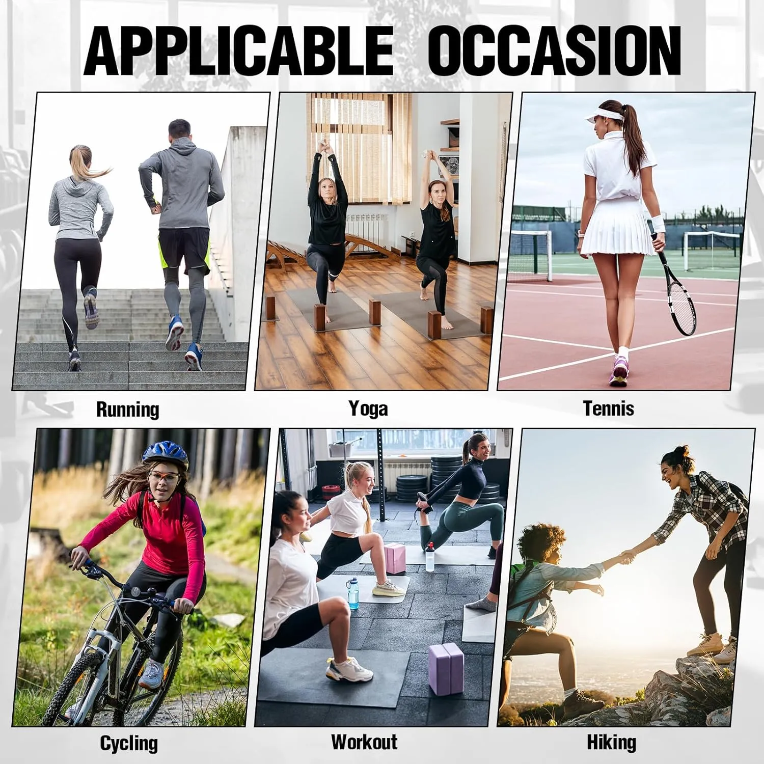 Coume 4 Pack Women's Compression Shirts Dry Fit Long/Short Sleeve Workout T-Shirt Athletic Top Baselayer Sport Yoga Gym Gear