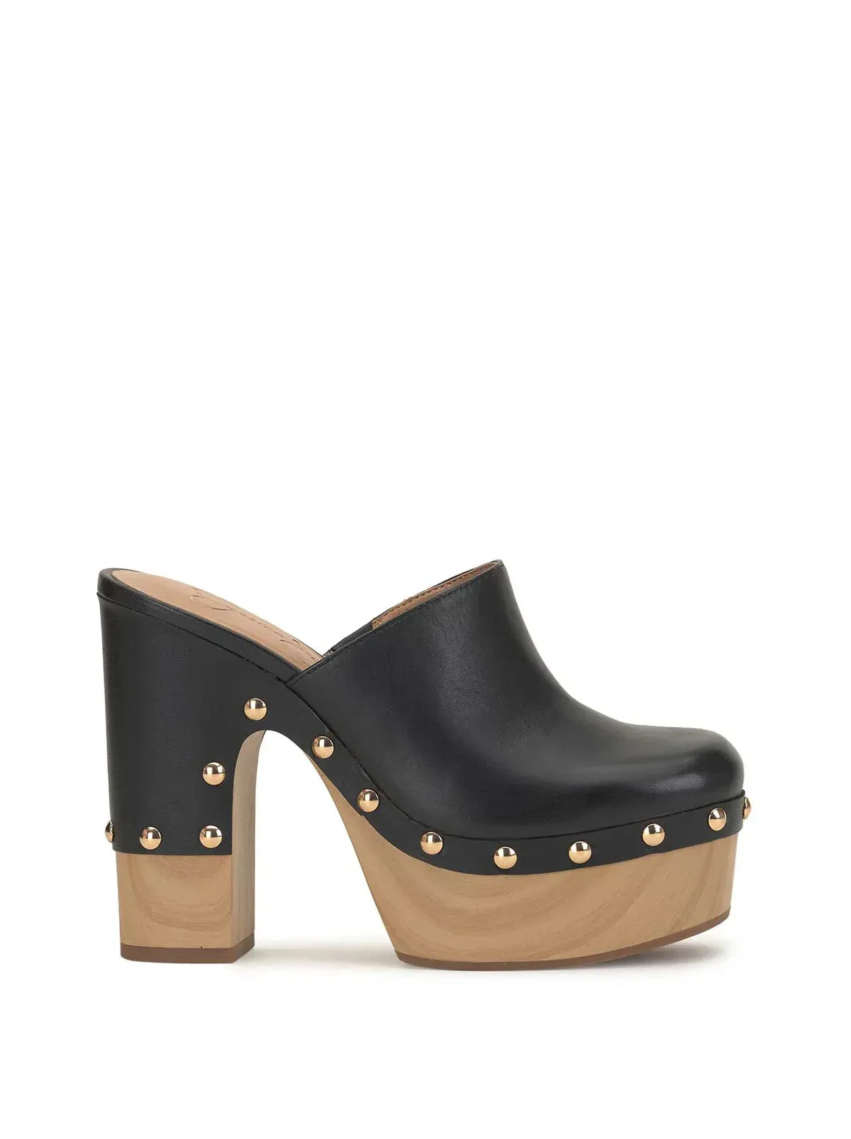 Dasally Platform Mule in Sherpa Plaid