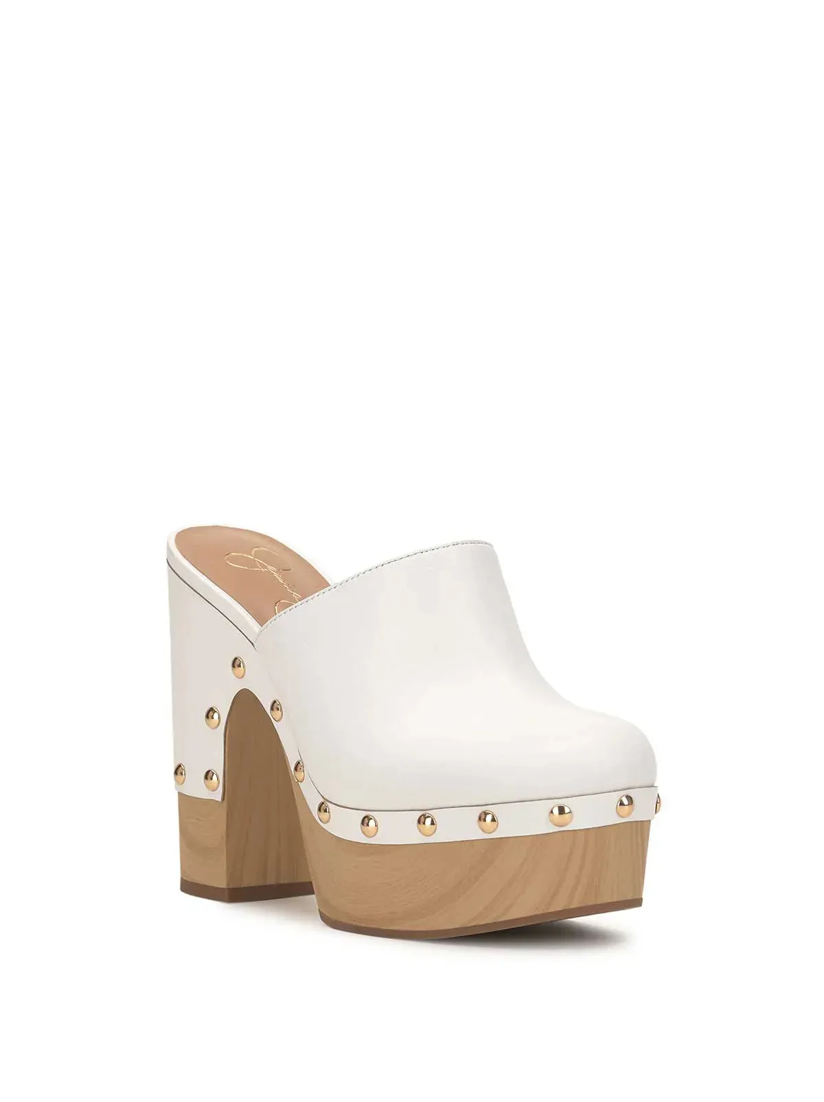 Dasally Platform Mule in Sherpa Plaid