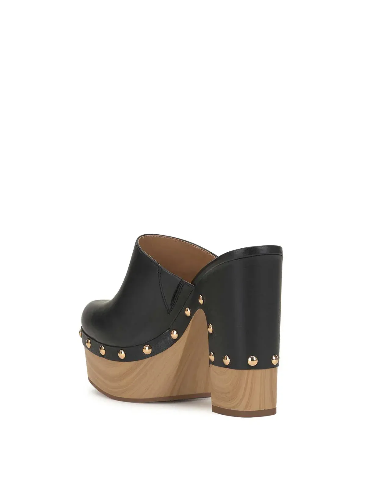 Dasally Platform Mule in Sherpa Plaid