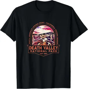 Death Valley National Park Hiking Camping Biking Souvenir T-Shirt