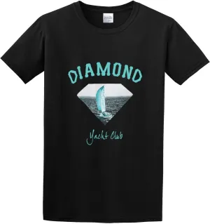 Diamond Supply CO OG Yacht Club O-Neck 100% Cotton Short Sleeve Unisex T-Shirt